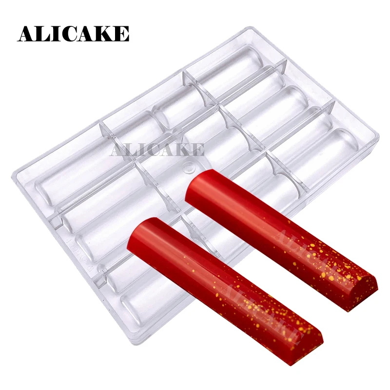 Форма для шоколадного бара поликарбонатные формы шоколада Длинные полосы