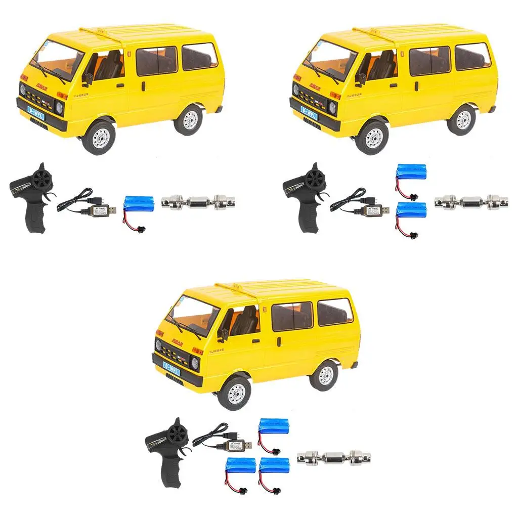 

1:10 RC Truck Toys-- W/ Drive Shaft Small Plastic 2WD Electric Buggy Models Climbing Trucks, for WPL D42 D12 Kids Boys Toddlers