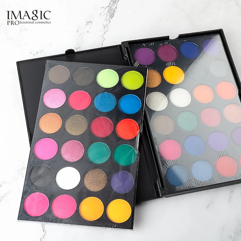 IMAGIC Nieuw palet 48 kleuren Oogschaduw макияж тонизирующий матовый Oogschaduw Flash en Gloeiende Oogschaduw Poeder пигмент Cosmetica