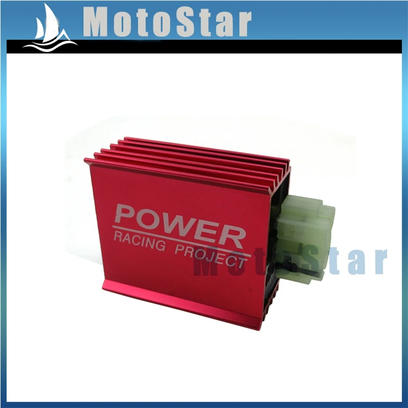 Коробка зажигания переменного тока с 2 штекерами 6 контактов для GY6 50cc 125cc 150cc