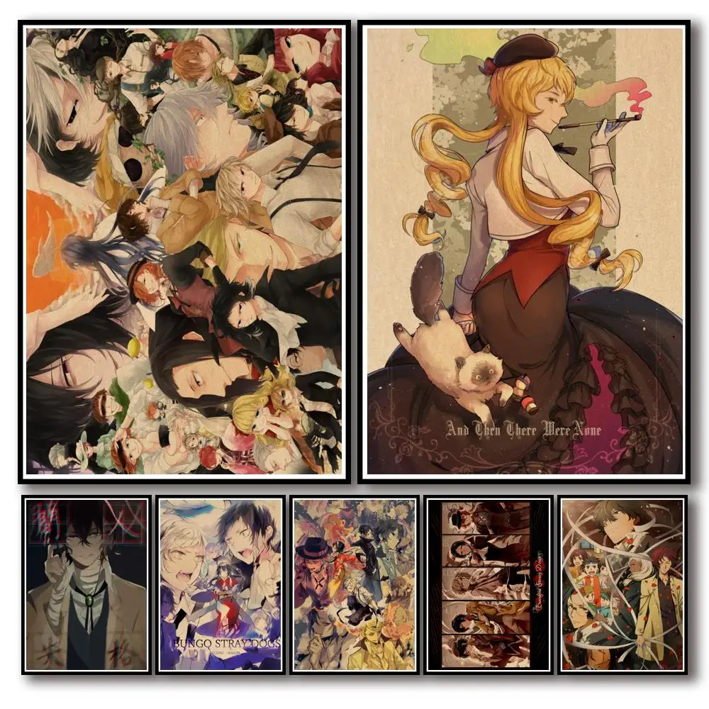 

Алмазная вышивка, Набор для вышивки крестиком в стиле аниме «бродячие собаки»