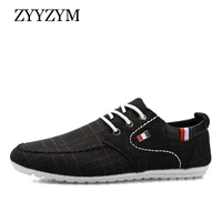 spring autumn men canvas shoes casual loafers shoes men fashion soft bottom breathable man cloth shoes