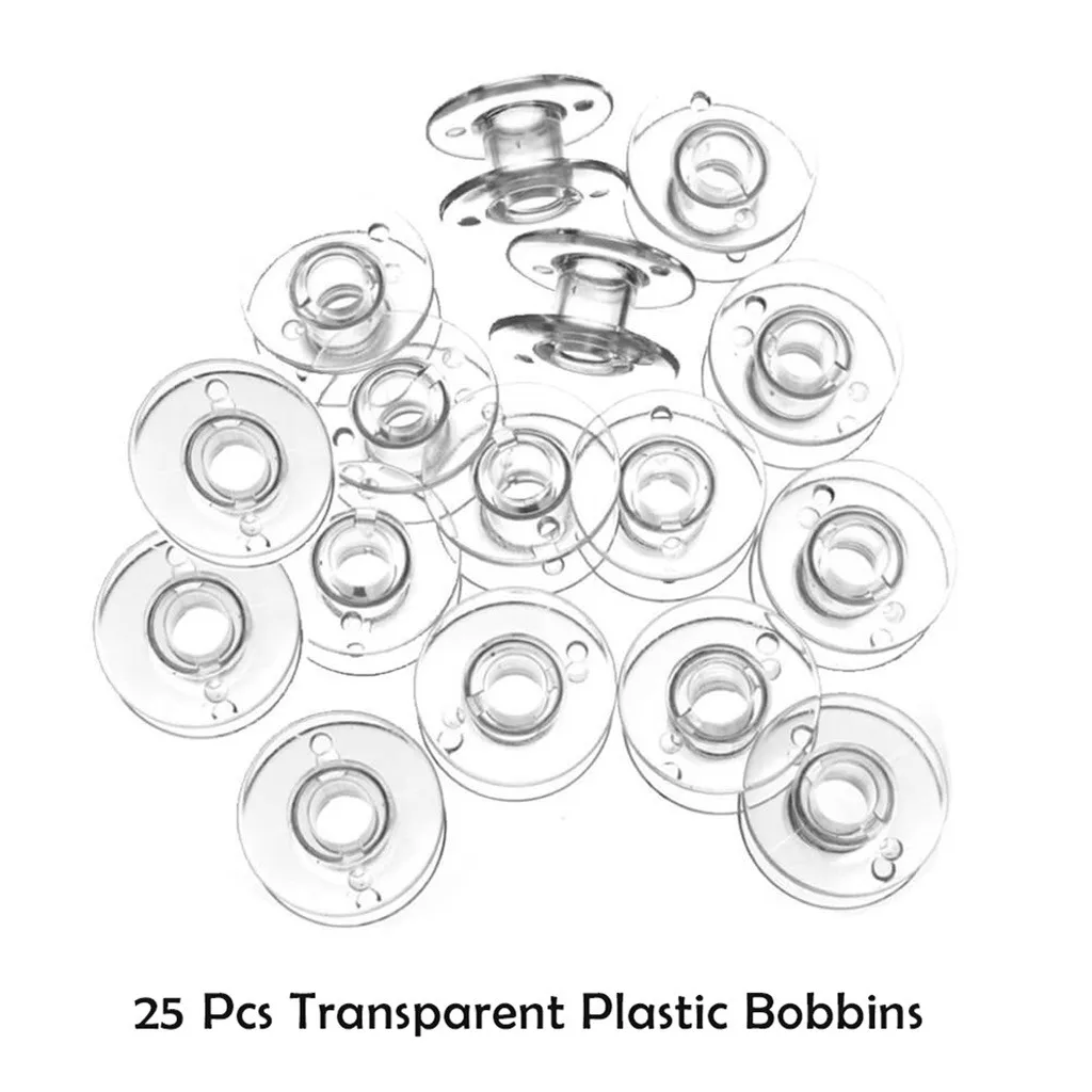 45 #25 шт. Швейные катушки смешанные цвета полиэфирная швейная нить прозрачная