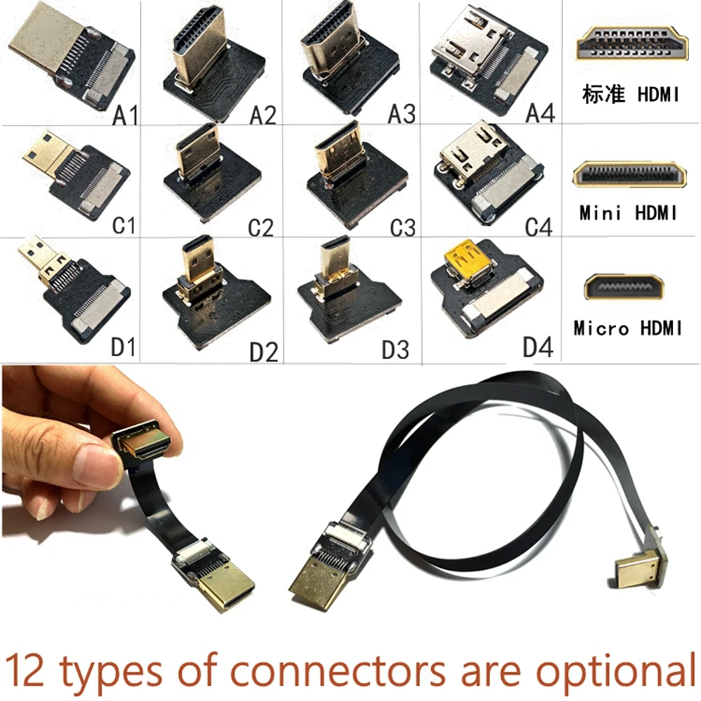 FPV 20 см 30 50 FPC фломашек цветок HDMI-компатибель аэрофотография Dajiang Lines verwendet для HDMI HDTV