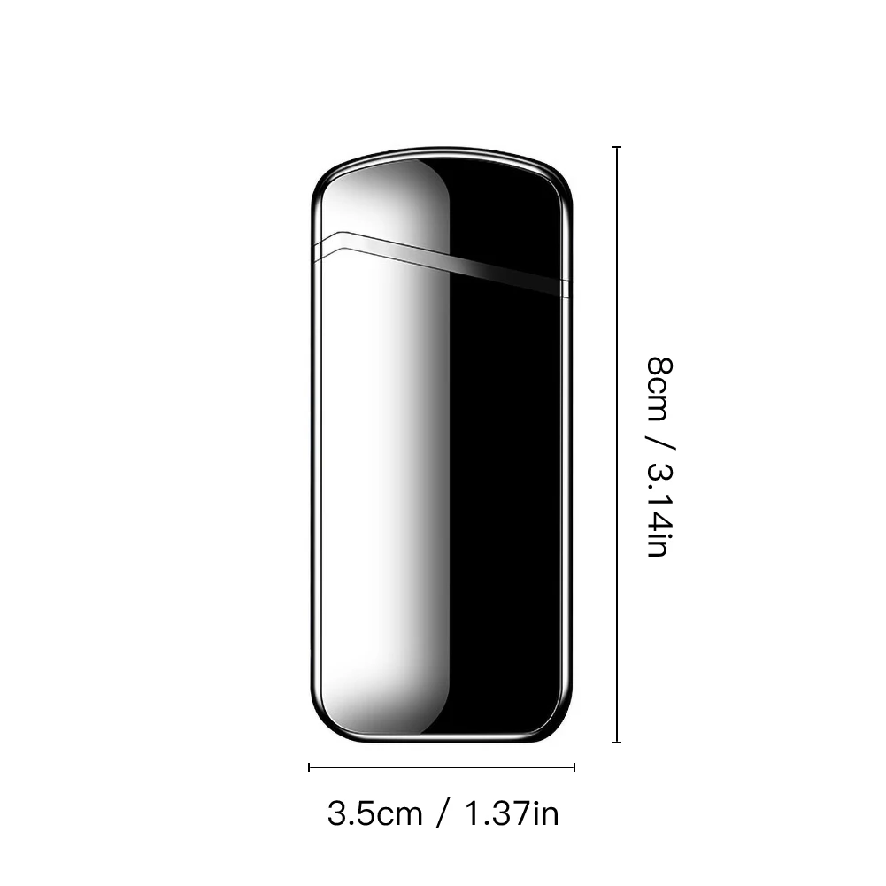 

Personality Creative Windproof USB Charging Touch Induction Double Arc Lighters Pulse Plasma Cigarette Lighter Gadgets for Men