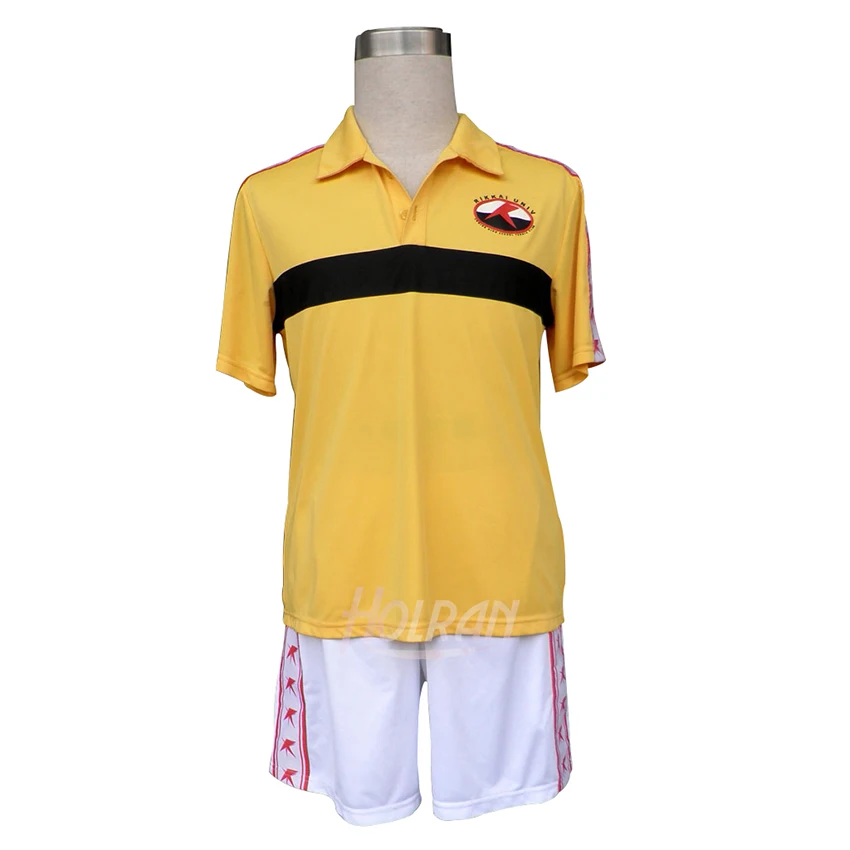 

HOLRAN Anime Prince Of Tennis Cosplay Costume Rikkai Sanada Genichirou Preppy Style Summer Tennis uniform Seiichi Yukimura