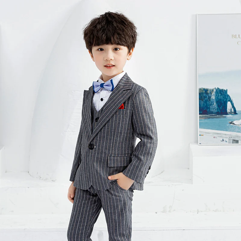 Детские торжественные комплекты с платьем комплект из 3 предметов для мальчиков: