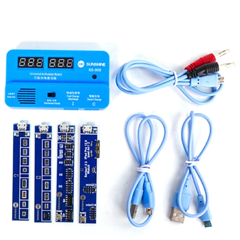 

SUNSHINE SS-909 Universal Battery Activation Board Tester Charging Board For Iphone Ipad Android Mobile Phone Repair