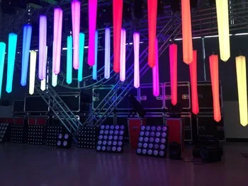 Китай завод красивые сценические эффекты проект dmx лебедка 1,5 м-12 м led кинетическое освещение треугольная труба