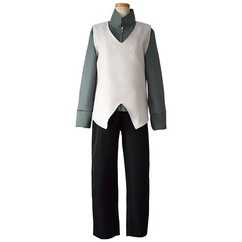 Костюм мужской для ролевых игр аниме Boruto Cos Uchiha Sasuke куртка жилет брюки накидка на