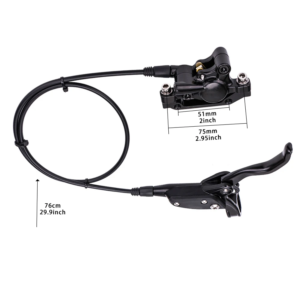 

Easy Install Replacement Parts Practical Mountain Bike Durable Repair DIY Outdoor Cycling Aluminium Alloy Disc Brake Lever