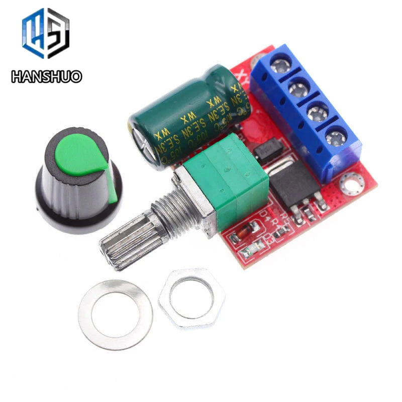 Мини 5A 90 W PWM 12 V Управление ador de с. Максимальная скорость двигатель постоянного тока модуль DC-DC 4,5 V-35 V с. Максимальная скорость регулируемые regulador де Управление де