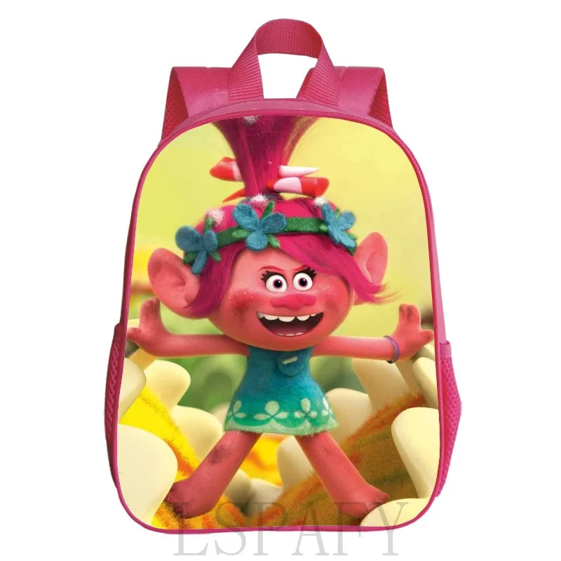 Новое поступление 16-дюймовый Mochilas Infantil сумка с изображением троллей мультяшный