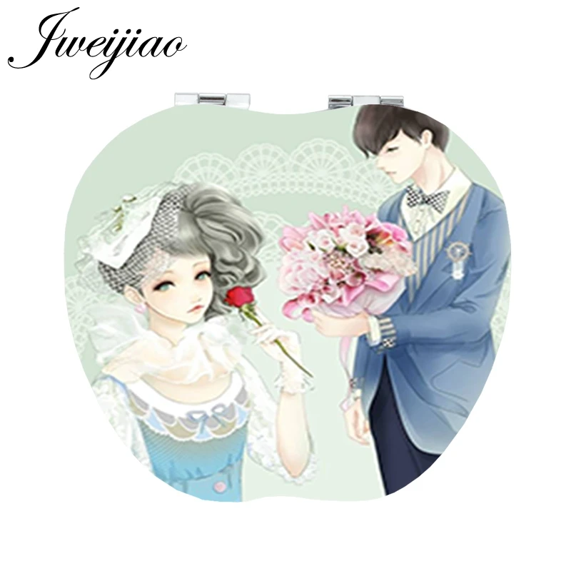 

Youhaken Japan anime lovers leahter pocket mirror for girl Beauty Health animation espejo de maquillaje gift for propose DM102