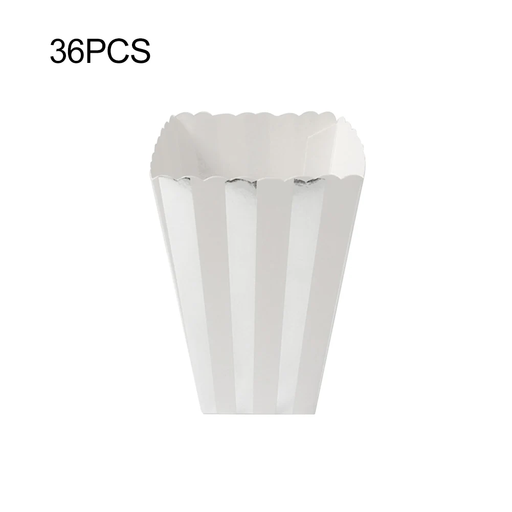 Картонный контейнер для попкорна 36 цветов|Одноразовая посуда вечеринок| |