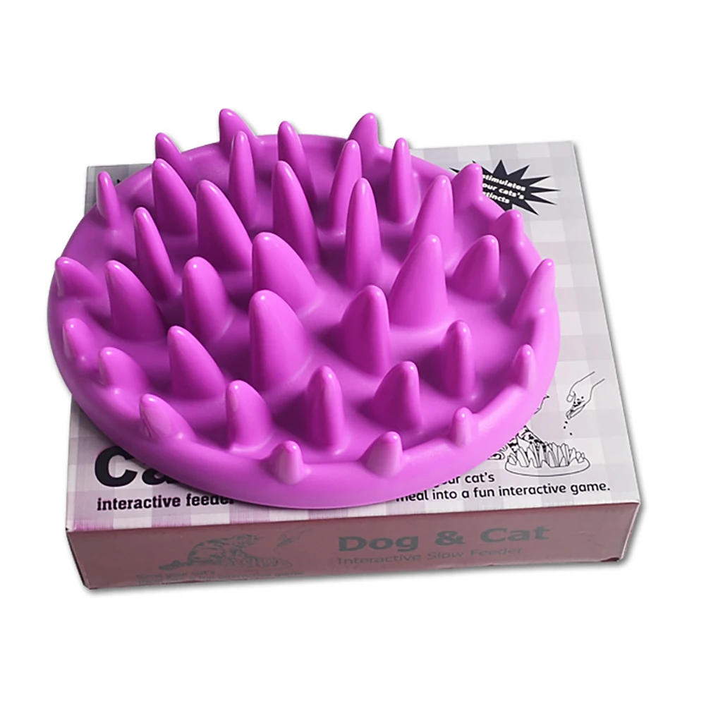 

Pet Dog/Cat Feeding Food Bowls Puppy Slow Down Eating Feeder Dish Cup Prevent Obesity Pet Dogs Supplies Cats Supplies