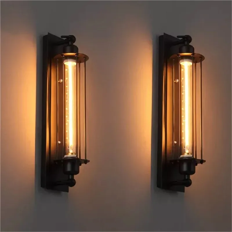 Промышленный винтажный настенный светильник в стиле ретро 20 шт./лот|Комнатные