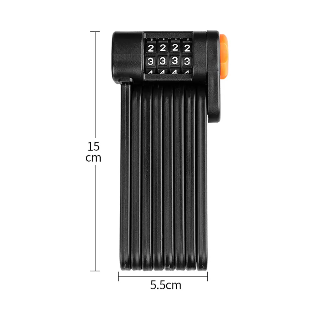 

Bicycle Alloy Steel Folding Lock Anti-theft Lock Password Lock MTB Road Bike Lock Bike Accessories Bike Tool