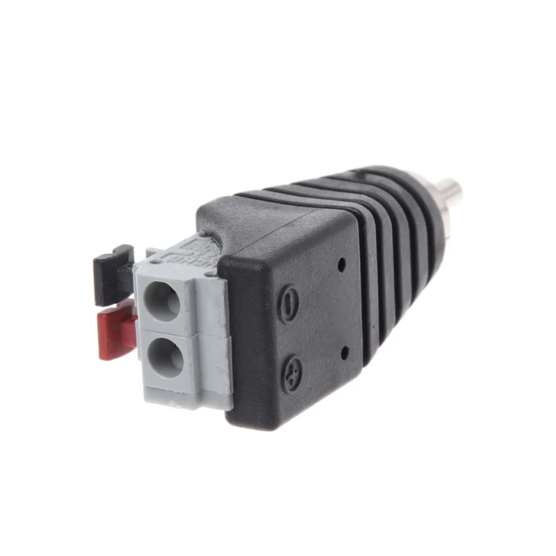 5 шт. RCA Громкоговоритель кабель Jack Кабель Штекерный винт разъем светодиодный ТВ