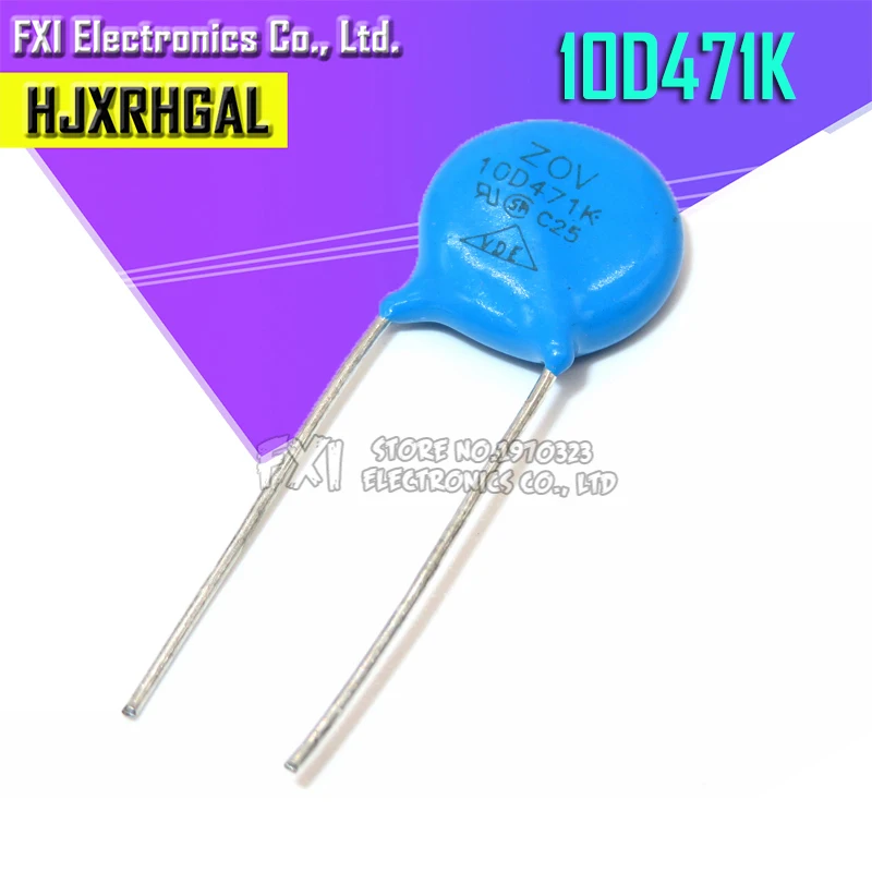 10 шт. Варистор 10D471K 470 в piezoresistor 10D471|varistor 10d471k|varistor 470v |