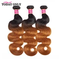 TODAY ONLY 1 3 4 Bundles Body Wave Bundles Ombre Hair Bundles Brazilian Hair Weave Bundles Remy Human Hair Extensions