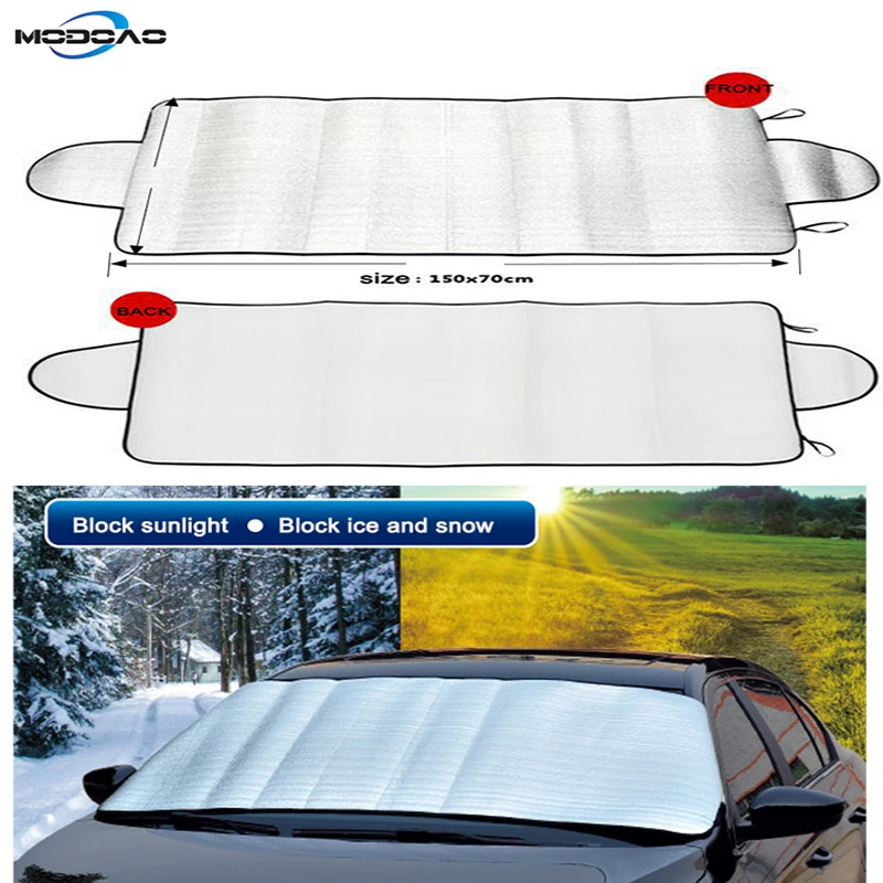 Солнцезащитный чехол на лобовое стекло автомобиля защита от пыли солнца мороза