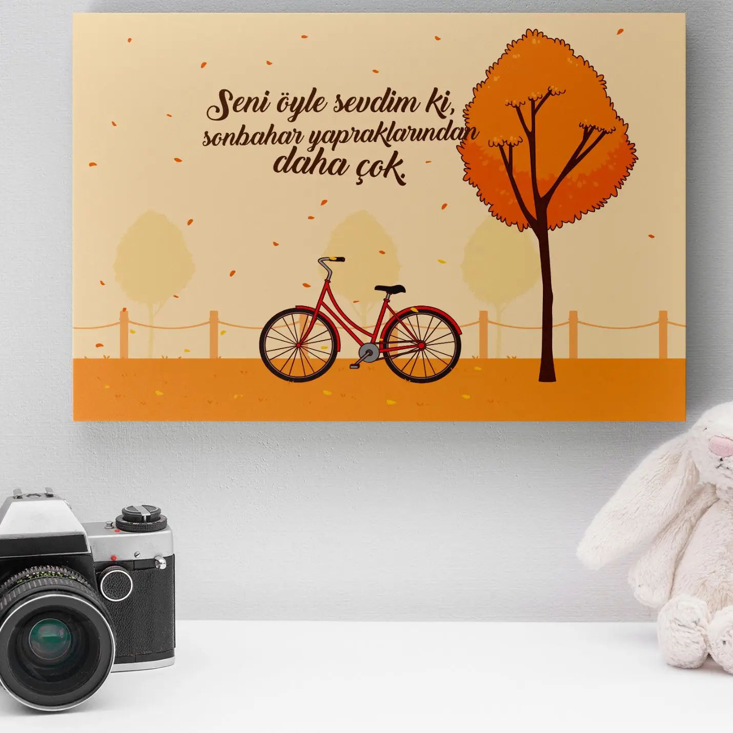 

Romantic Design Mini Canvas Table-No14