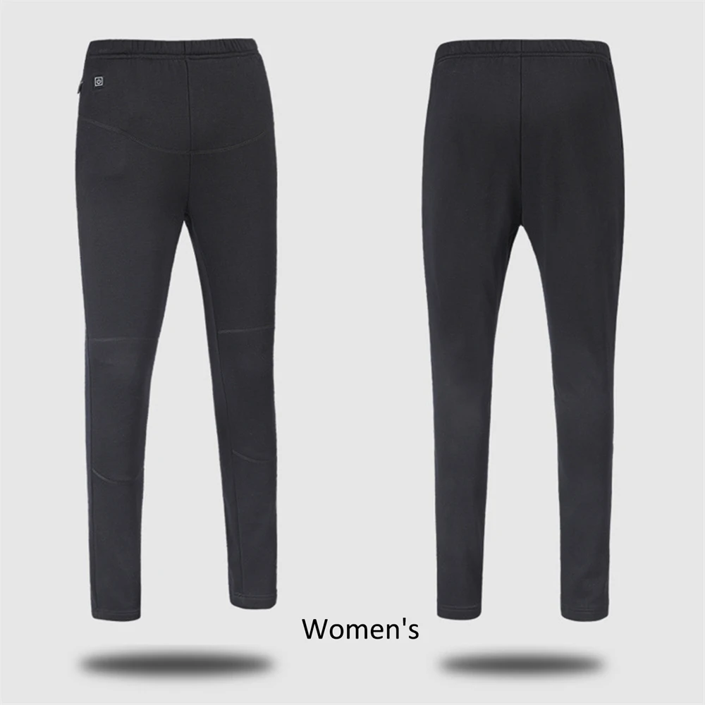 

Electric Usb Heated Warm Pants Women Smart Charging Waterproof Heating Trouser Warm Pants Velvet Heating Cotton Pants