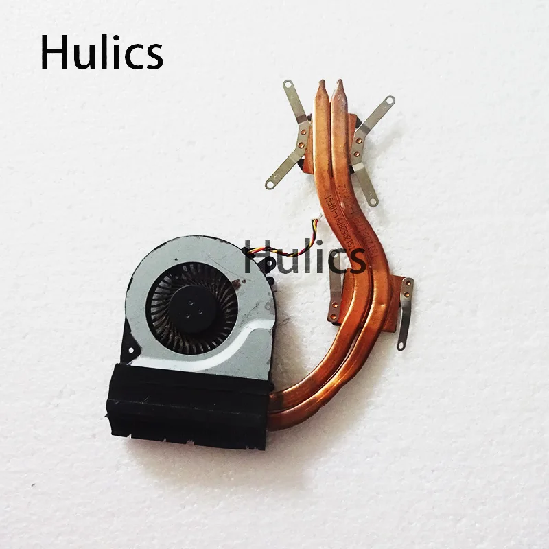 

Hulics Original For TOSHIBA laptop heatsink cooling fan cpu cooler C850 C855 C870 C875 L850 L870 L870D H000037360