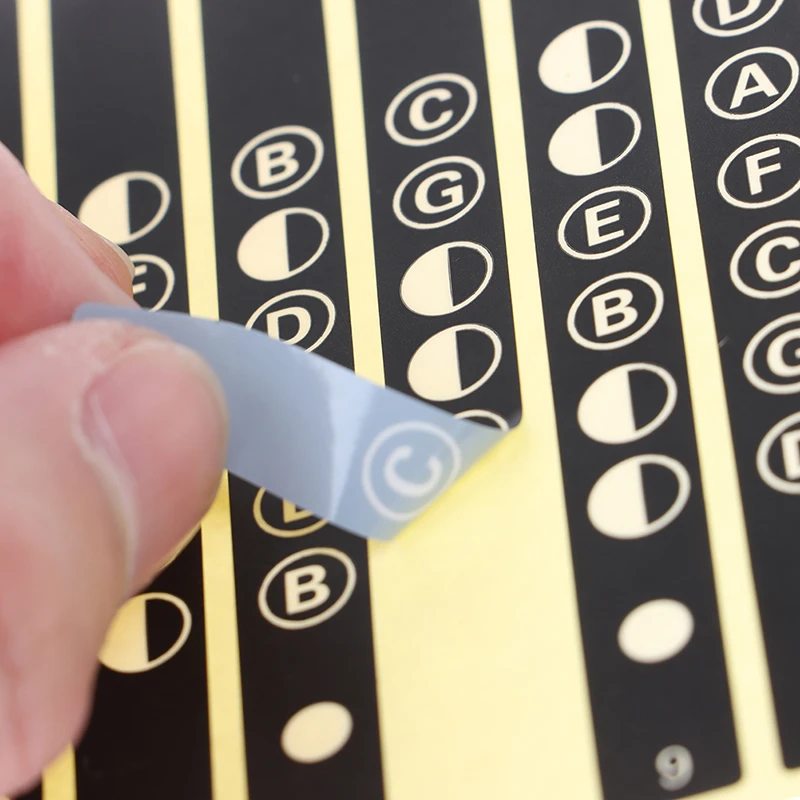 

Guitar Fretboard Notes Map Labels Stickers Fingerboard For 6 String Acoustic