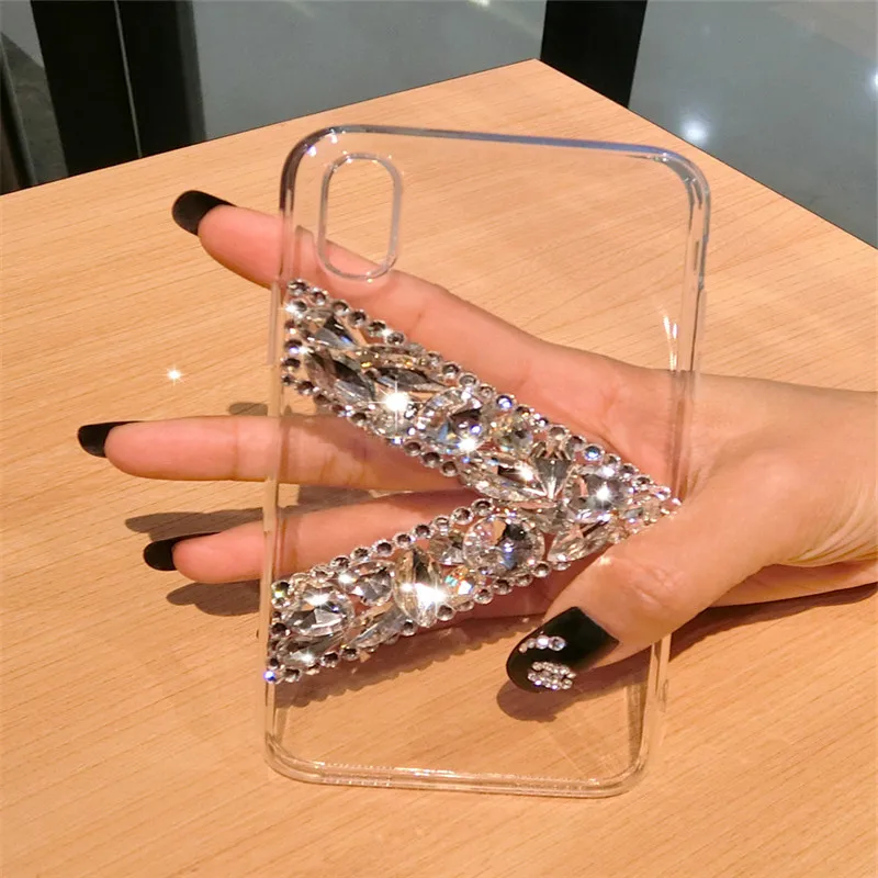 

3D Crystal Diamond Bling Phone Case For SamsungA3 A5 A7 2017 A9 A8 A6 PLUS A50 A70 A80 A51 A71 Rhinestone Crystal Acrylic Cover