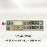 qixing brand qd682 operation panel sheet board membrane keypad switch paper sticker industrial sewing machine parts wholesale