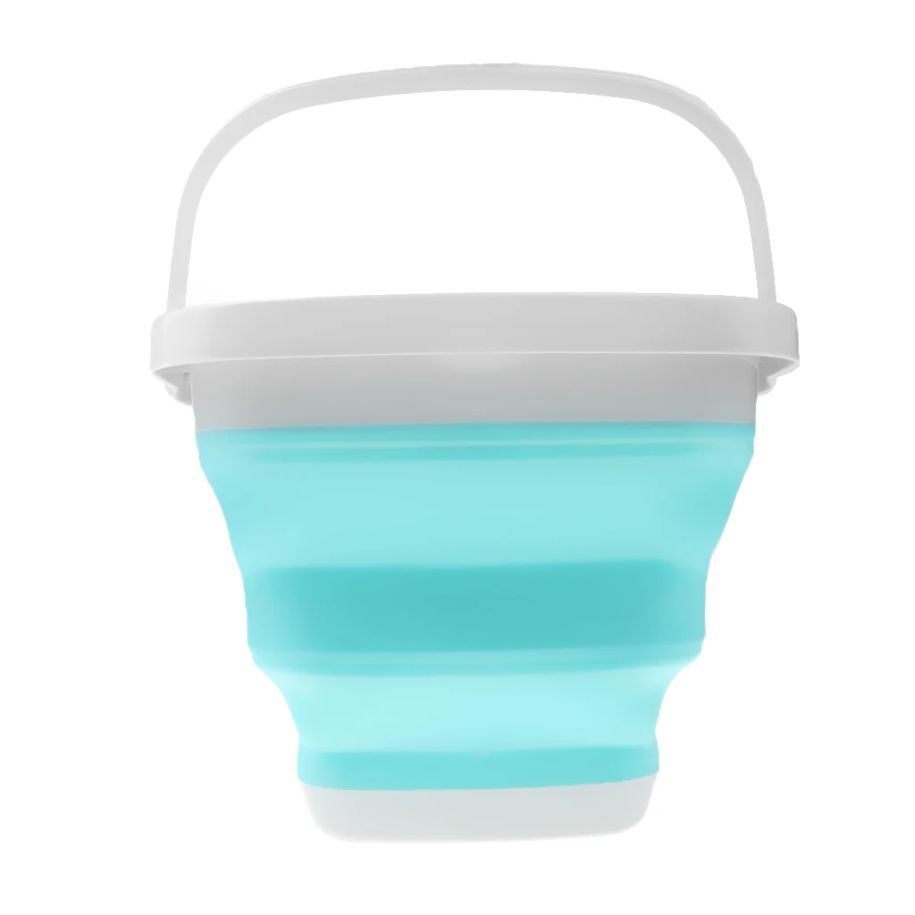 Складное ведро для воды рыболовные снасти приманка контейнер S 5 L рыбалки мытья