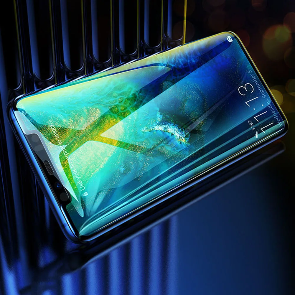 УФ жидкое полное покрытие закаленное стекло протектор экрана для OPPO Find X/sony XZ3 |