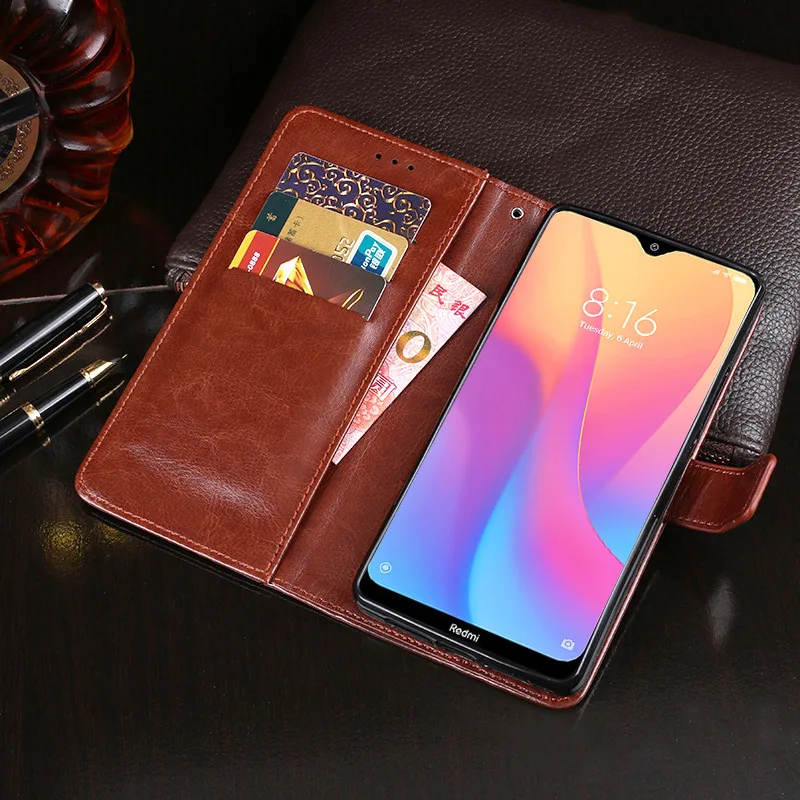 Кожаный чехол книжка на редми RedMi 9A 9C 6A 7A 8A S2 5 Plus Note 4 4X 7 6 8 Pro 8T 5A Prime для Xiaomi Mi A3 A1 A2 Lite