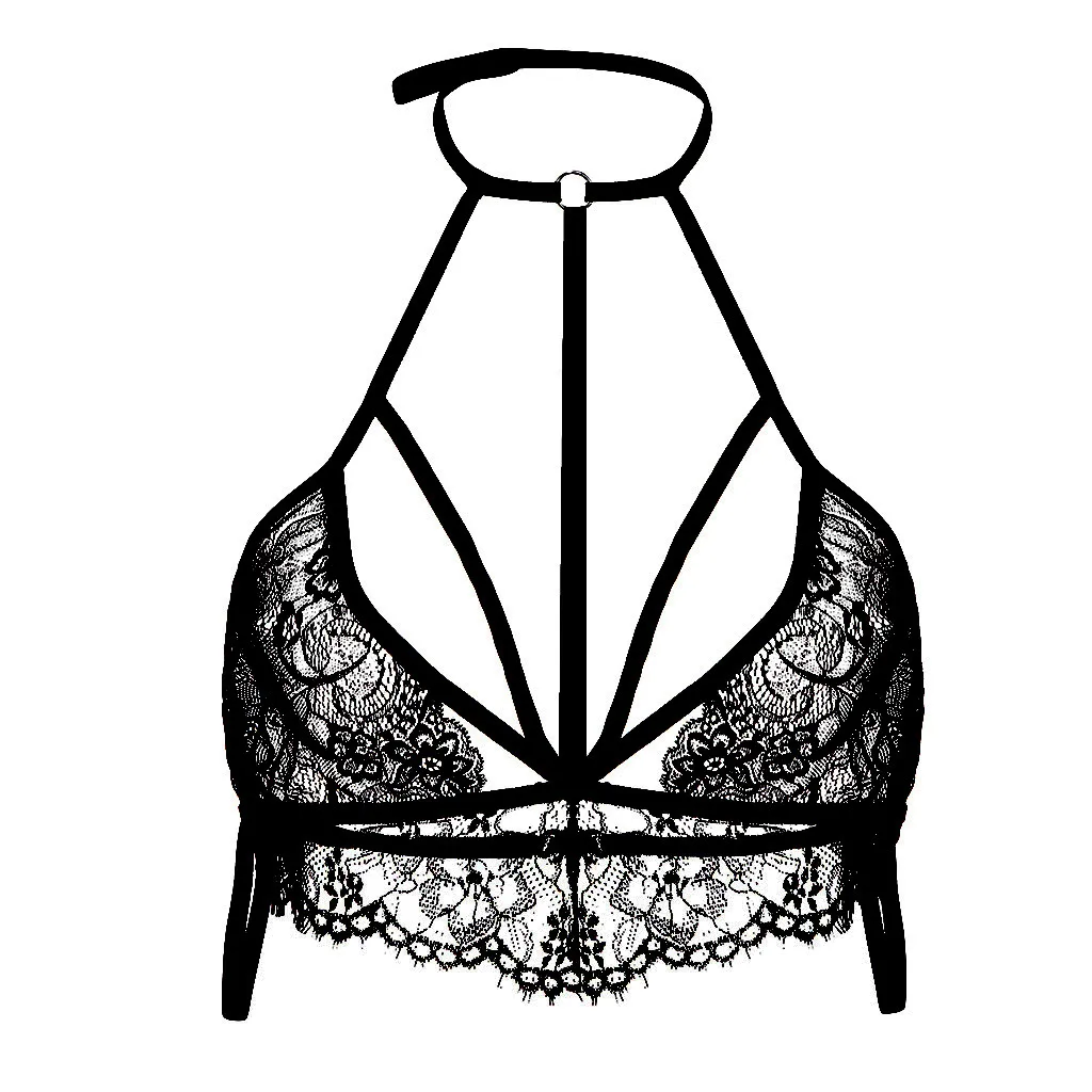 Женский жилет кружевной бюстгальтер без косточек сексуальное нижнее белье