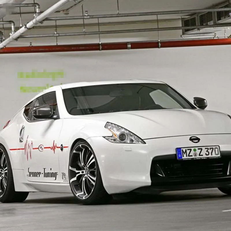 Для Nissan 370Z 3M углеродное волокно автомобиля наружное крыло зеркало отделка
