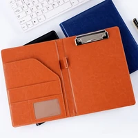 a5 clipboard folder portfolio multi function imitation leather organizer office manager clip writing pads legal paper contract