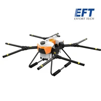 new eft g20 v2 0 8 axis agricultural drone 22l double water tank double battery 8 nozzle spraying system