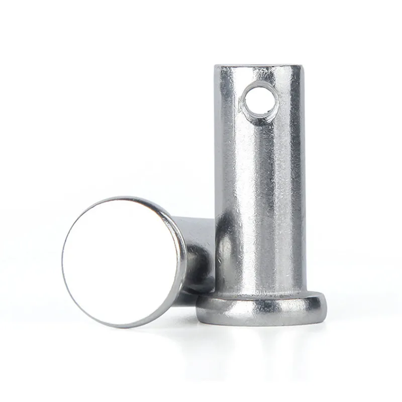 

M3 M4 M5 M6 M8 Pin Roll 304 stainless steel pin flat head cylindrical pin with hole locating pins GB882 axis pin