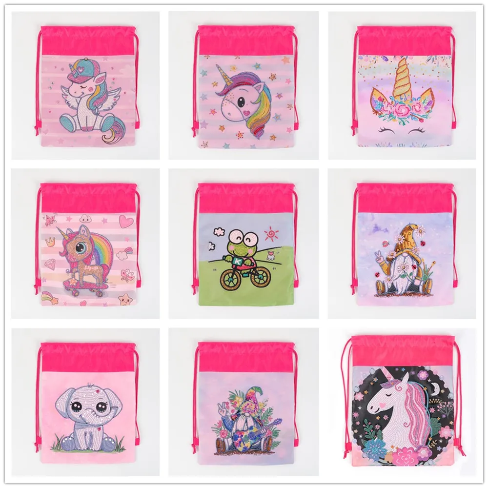 DIY сумка на шнурке для алмазной вышивки | Дом и сад