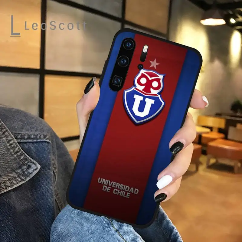 

University of Chile fashion logo Phone Case For Huawei honor Mate P 9 10 20 30 40 Pro 10i 7 8 a x Lite nova 5t