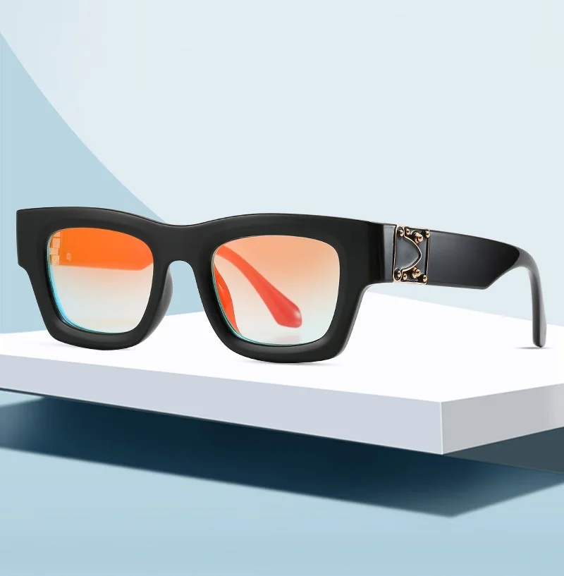 Женские солнцезащитные очки квадратной формы MERCELYN роскошные Брендовые от солнца