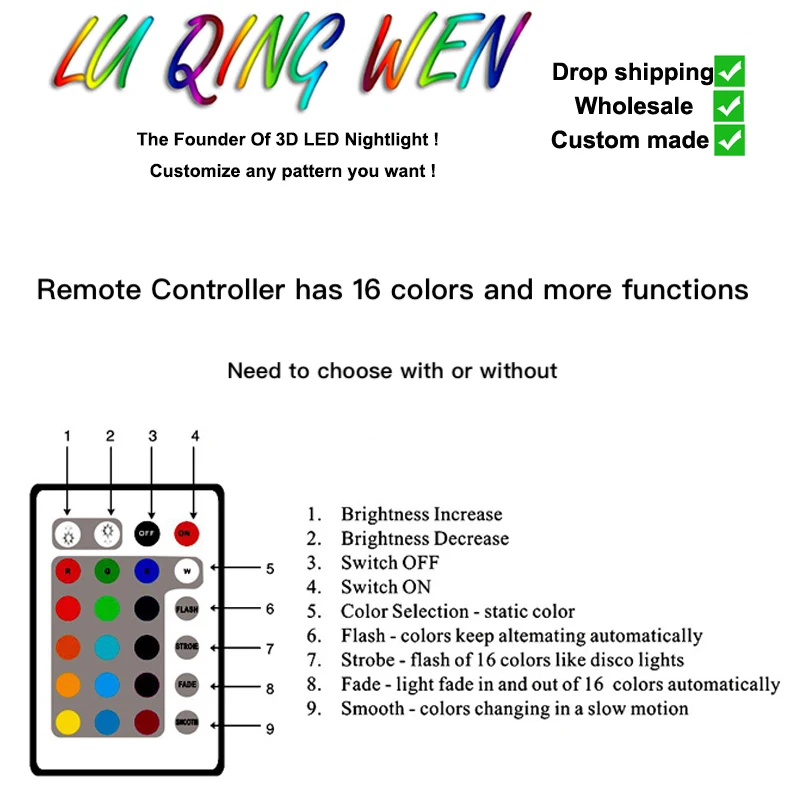 

Led Night Light Game Overwatch Shimada Genji Figure Nightlight Home luminaria Bright Base Child Gift for Kids Bedroom 3d Lamp