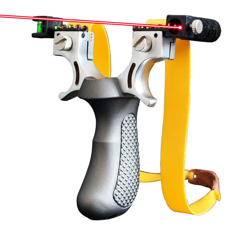 

Alloy 98K Slingshot Outdoor Competitive High-power Slingshot High Precision Hunting Slingshot Four Colors Available