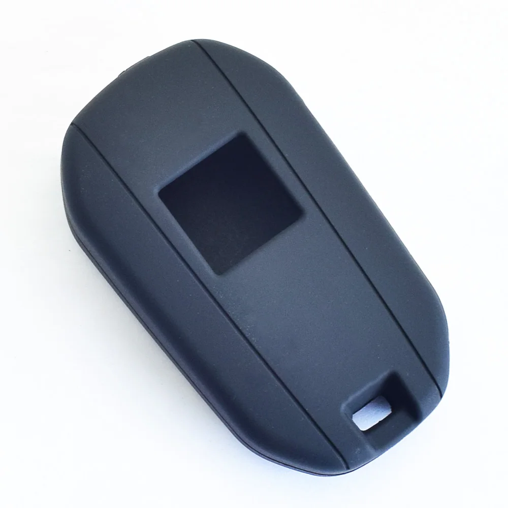Силиконовый чехол для ключей от машины Peugeot 508 208 308 2008 Citroen C4 Cactus Opel Corsa складной с 3
