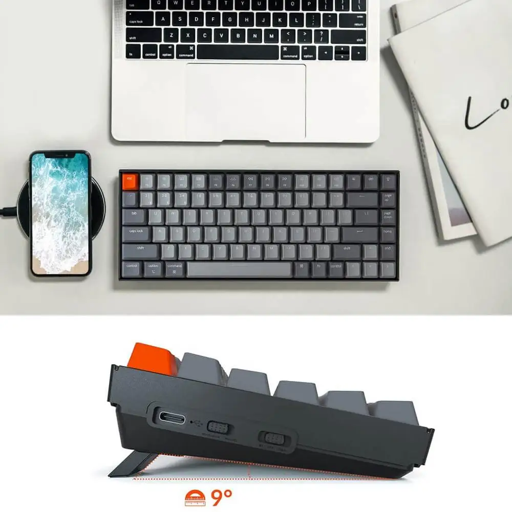 Механическая Bluetooth клавиатура Keychron K2 A V2 с красным переключателем и
