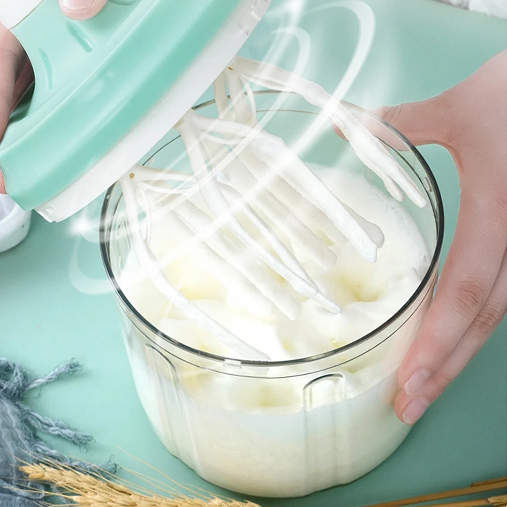 

1200ml Manual Plastic Cream Whisk Egg Beater Hand Crank Cream Stiring Foam Fast Mixer Blender Household Kitchen Baking Tool