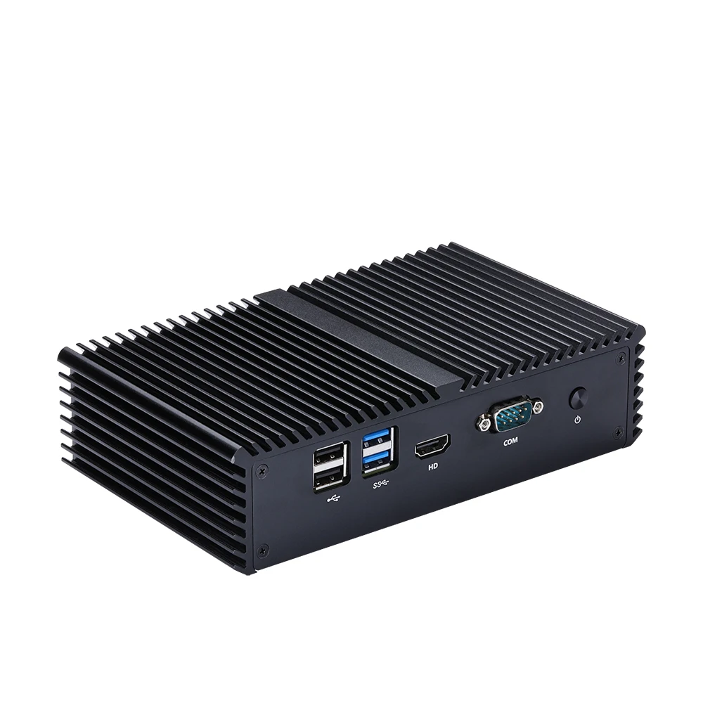 Новинка! Мини компьютер AES NI Core I3 I5 I7 без вентилятора ubuntu Linux с 6 LAN поддержка