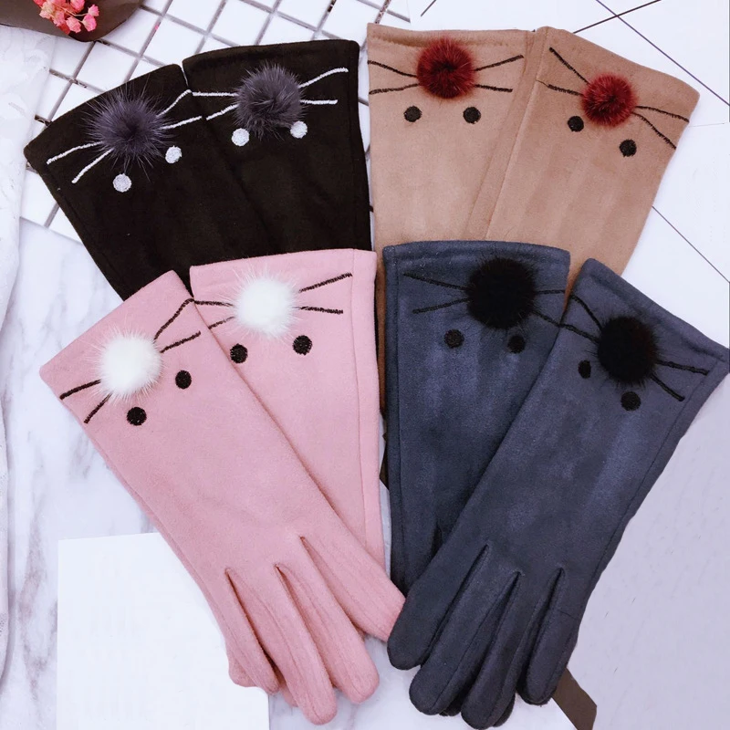 Модные женские зимние милые теплые кашемировые мягкие удобные повседневные